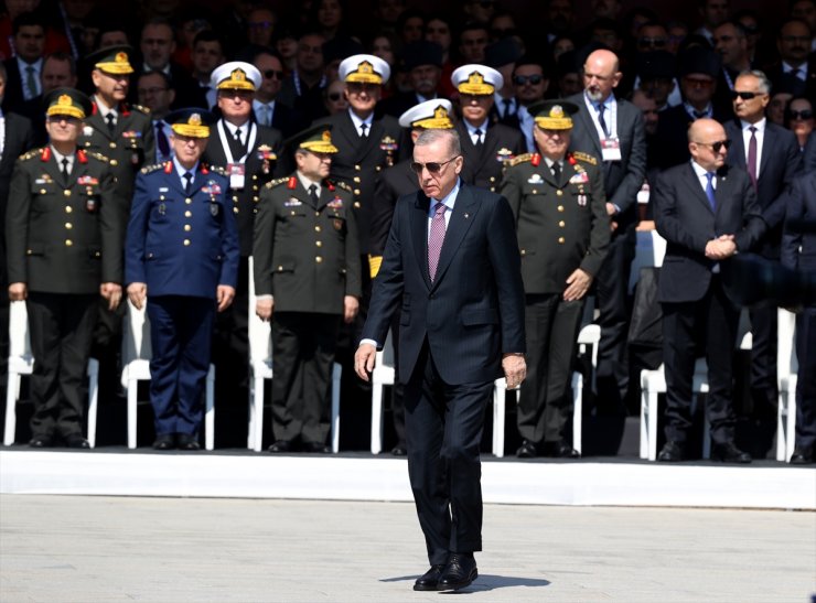 Cumhurbaşkanı Erdoğan, Çanakkale Deniz Zaferi'nin 109. Yıl Dönümü Töreni'nde konuştu: