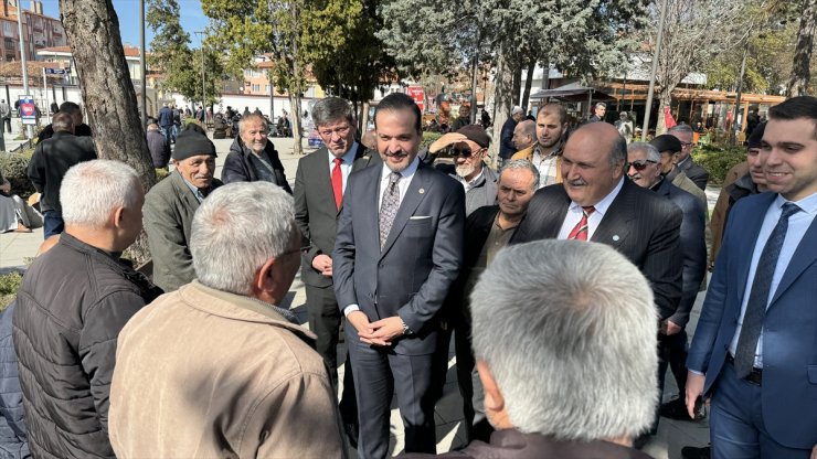 İYİ Parti Sözcüsü Zorlu, Çorum'da ziyaretlerde bulundu