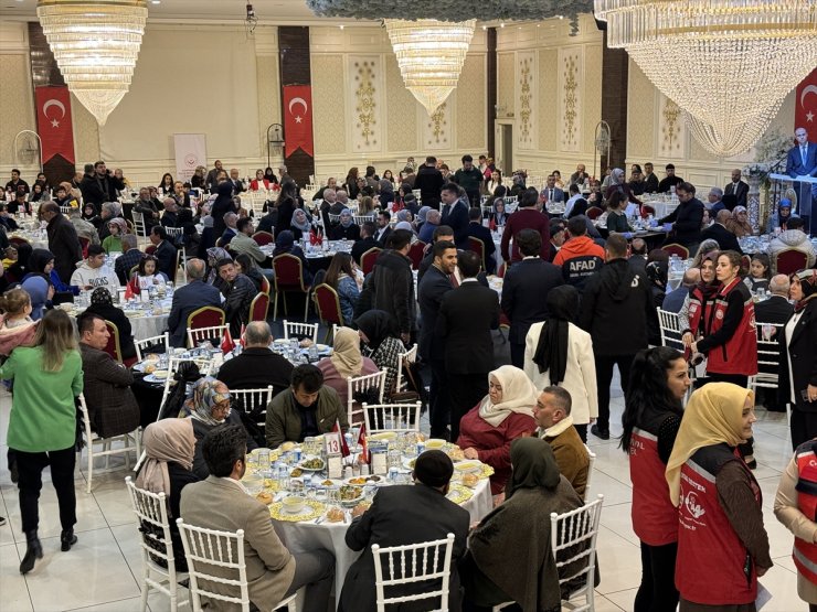 Kahramanmaraş'ta şehit aileleri iftarda buluştu