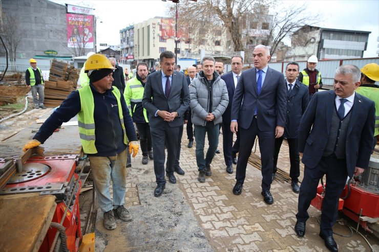 Kültür ve Turizm Bakanı Ersoy, Malatya'da incelemelerde bulundu