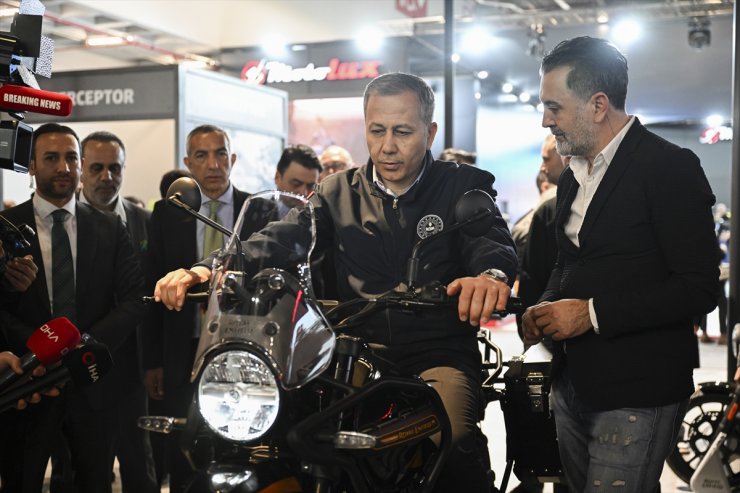 Bakan Yerlikaya, "Motobike İstanbul 2024" fuarının açılışında konuştu: