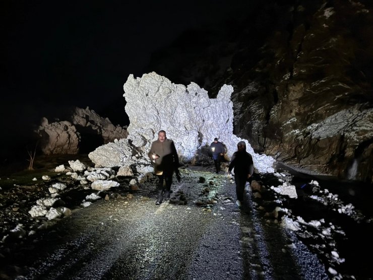 Van'da Çatak-Pervari kara yolu çığ nedeniyle kapandı