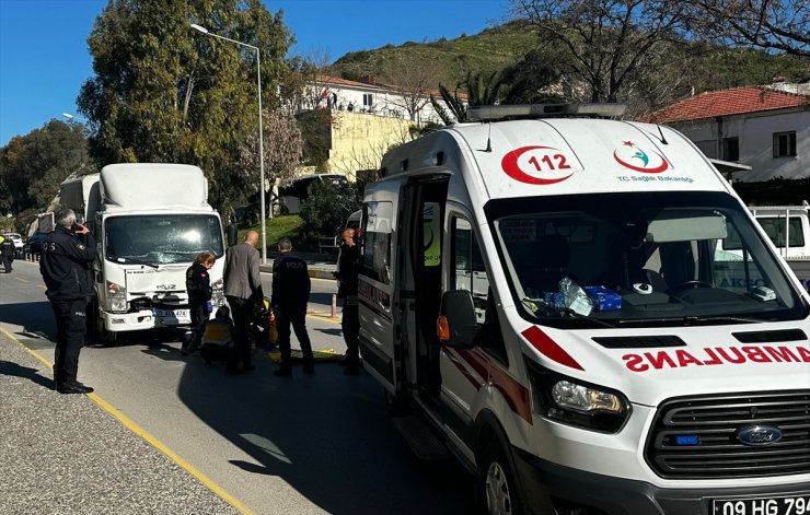 Aydın'da kamyonetin çarptığı kadın yaşamını yitirdi