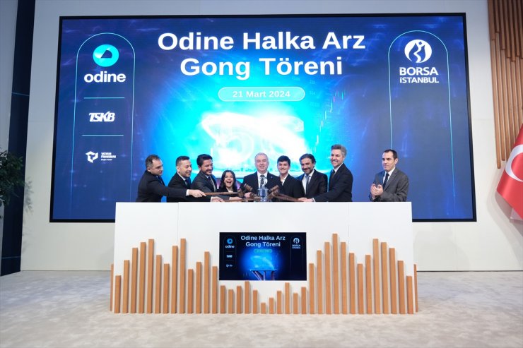 Borsa İstanbul'da gong Odine için çaldı