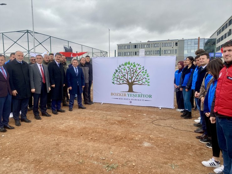 Kırşehir'de "Bozkır Yeşeriyor Bir Doğa Hareketi Projesi" başlatıldı