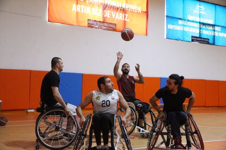 Şanlıurfa'nın engelli basketbolcuları play-off'ta da iddialı