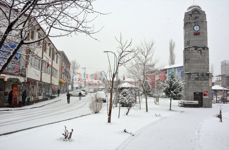 Çorum ve Tokat'ta kar etkili oluyor