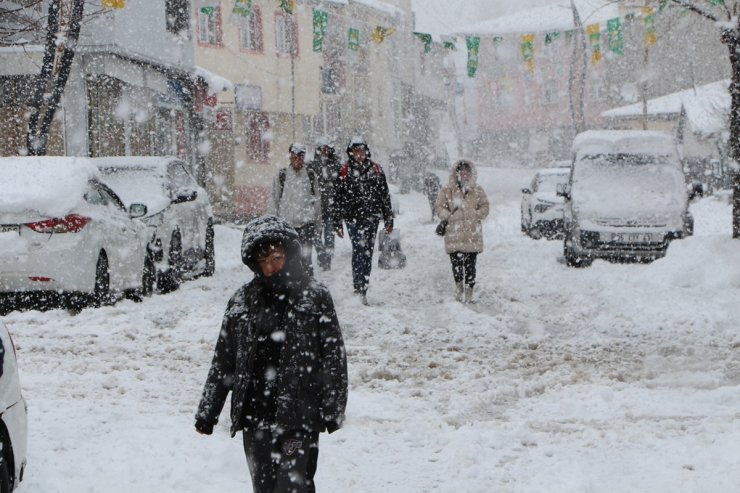 Bingöl'de kar nedeniyle 236 yerleşim yerine ulaşım sağlanamıyor