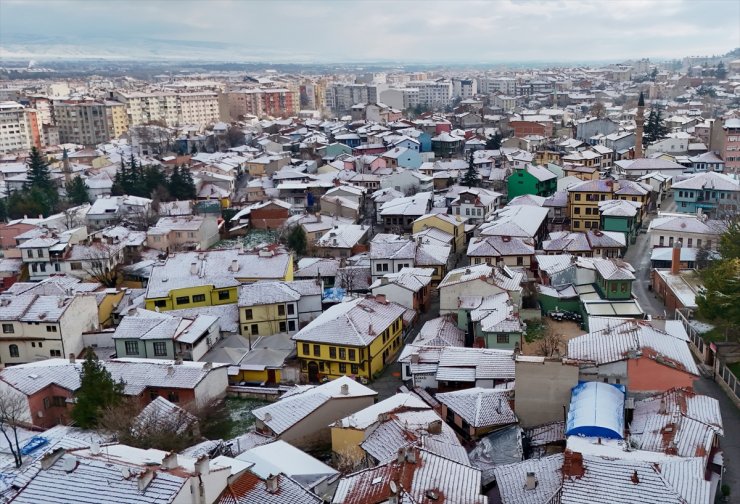 Eskişehir'de kar etkili oldu