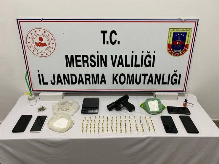 Mersin'de uyuşturucu operasyonunda 5 şüpheli tutuklandı