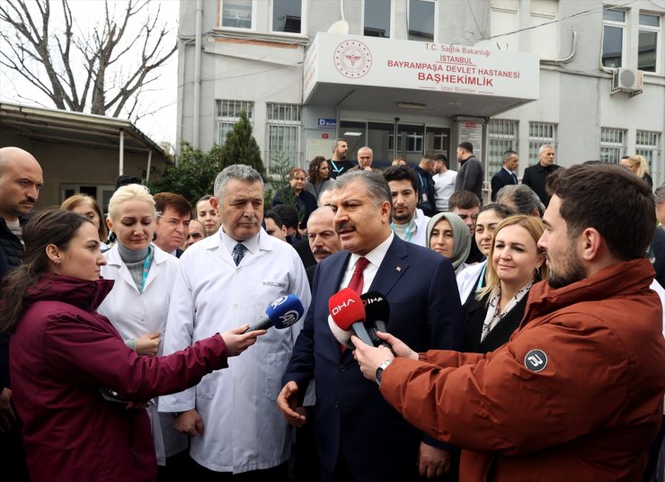 Sağlık Bakanı Koca Bayrampaşa'da konuştu: