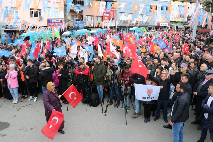 Adalet Bakanı Tunç, Karabük'te halka hitap etti: