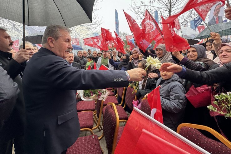 BBP Genel Başkanı Destici, Elazığ'da "Büyük Kovancılar Buluşması"nda konuştu: