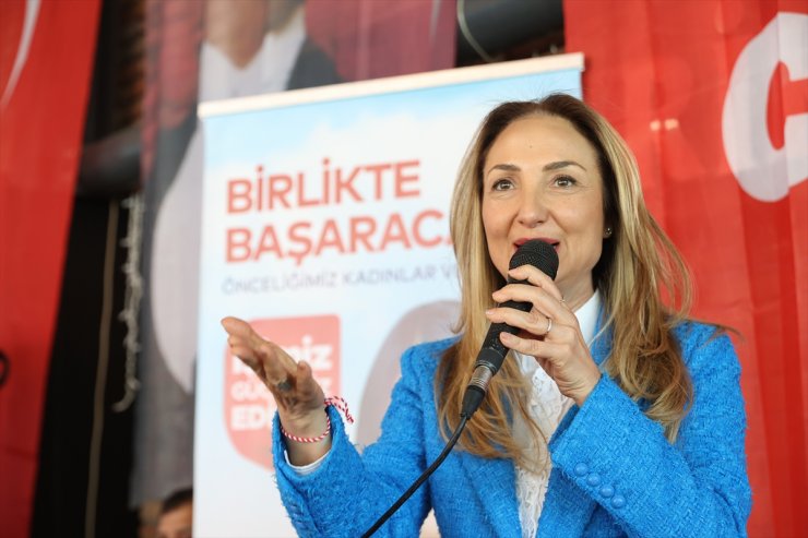 CHP Genel Başkan Yardımcısı Nazlıaka, Edirne'de "Kadın Buluşması"na katıldı