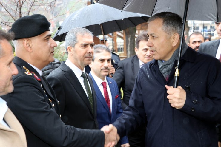 İçişleri Bakanı Yerlikaya, Amasya'da konuştu: