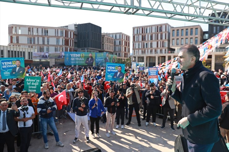 AK Parti Sözcüsü Ömer Çelik, Adana'da "Şehir Buluşması" programında konuştu: