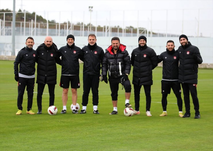 Sivasspor, Fatih Karagümrük maçının hazırlıklarını sürdürdü