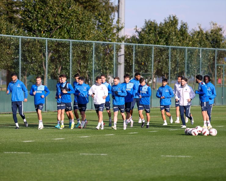 Trabzonspor, Konyaspor maçı hazırlıklarını sürdürdü