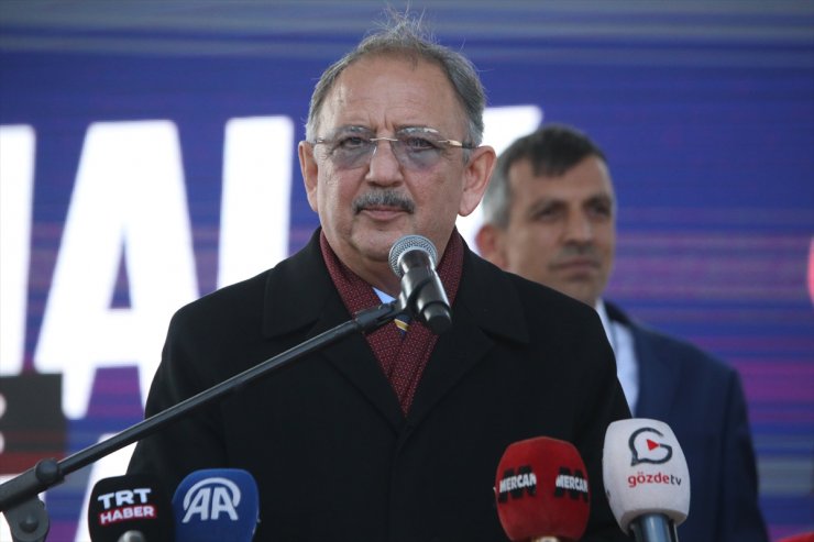 Bakan Özhaseki, AK Parti Adıyaman mitinginde konuştu: