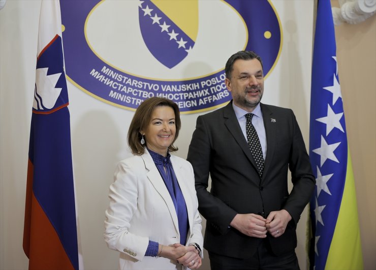 Slovenya Dışişleri Bakanı, Bosna Hersek'in her zaman Avrupa'nın parçası olacağını söyledi