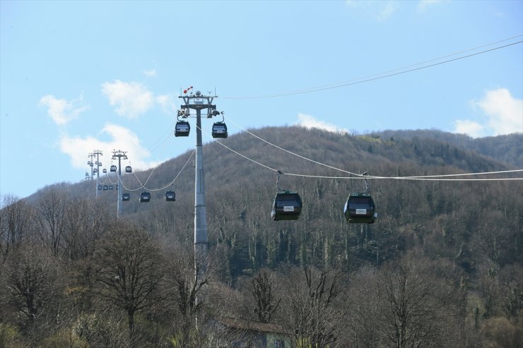 Kocaeli'de teleferik hizmete başladı