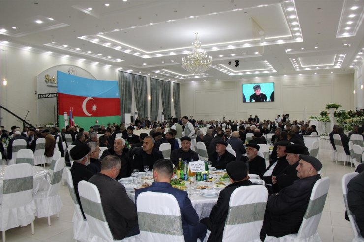 MÜSİAD'dan Azerbaycan'daki Ahıska Türkleri ve şehit aileleri için iftar programı