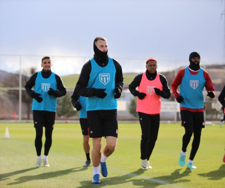 Sivasspor, Fatih Karagümrük maçının hazırlıklarına devam etti