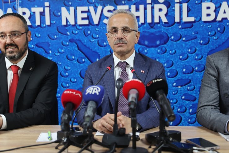 Ulaştırma ve Altyapı Bakanı Uraloğlu Nevşehir'de konuştu: