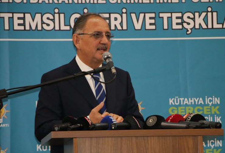 Bakan Özhaseki, Kütahya'da "STK Temsilcileri ve Teşkilat İftar Programı"nda konuştu: