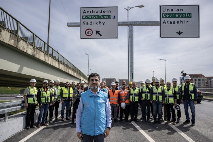 Avrasya Tüneli-TEM Anadolu Otoyolu Bağlantı Yolu'nun açılışı gerçekleştirildi