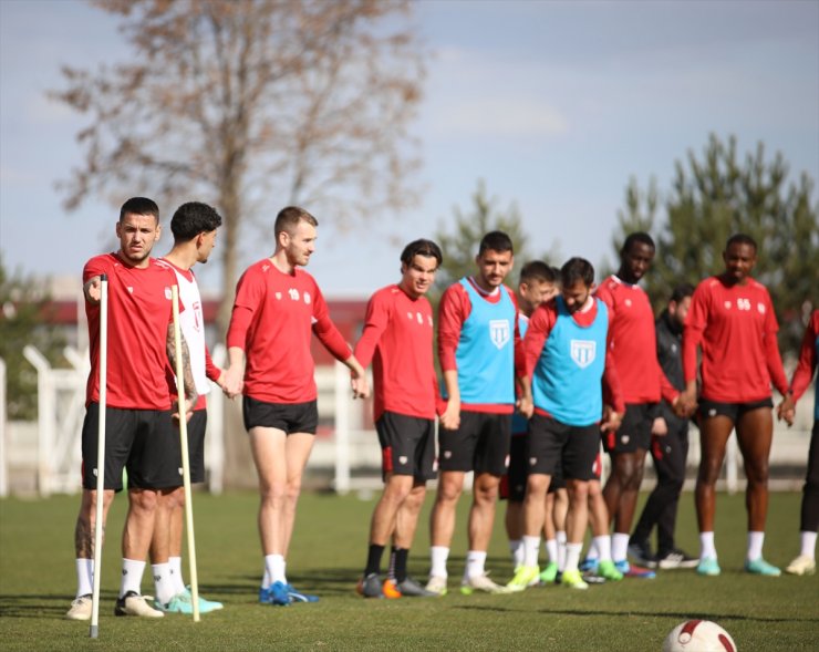 Sivasspor, Fatih Karagümrük maçının hazırlıklarını sürdürdü