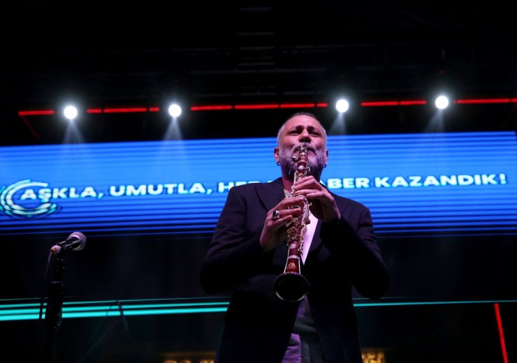 Klarnet sanatçısı Hüsnü Şenlendirici Kırklareli'nde konser verdi