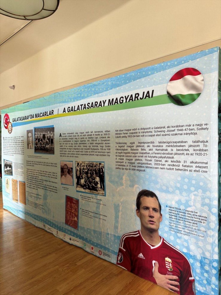 Budapeşte’de "Türk-Macar futbol kardeşliği sergisi" açıldı
