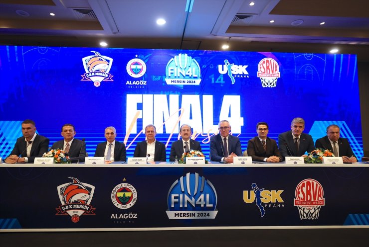 Mersin'deki FIBA Kadınlar Avrupa Ligi Dörtlü Final'ine doğru