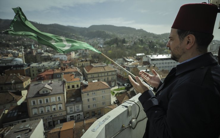 Saraybosna'da ramazan "ay ve yıldız" ışıkları altında yaşanıyor