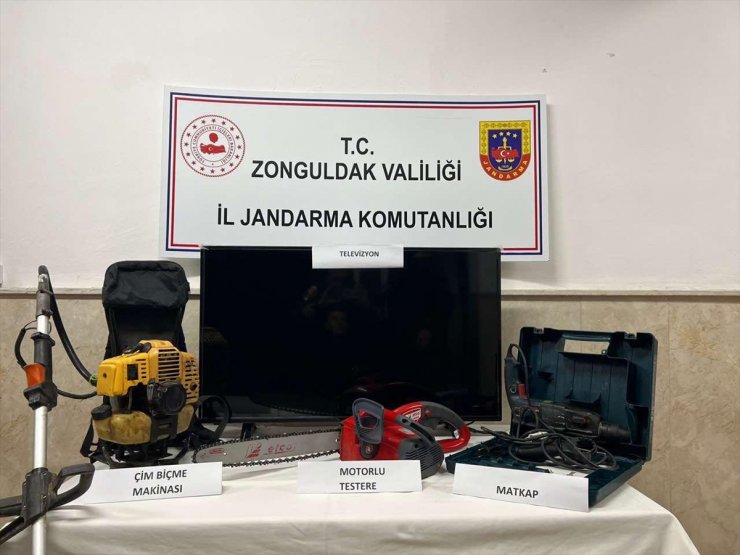 Zonguldak'ta hırsızlık operasyonunda yakalanan 2 zanlı tutuklandı