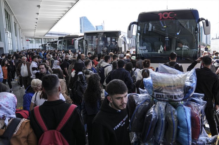 AŞTİ'de Ramazan Bayramı yoğunluğu yaşanıyor