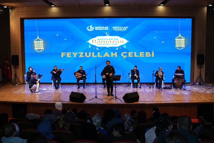 Feyzullah Çelebi, Bağcılar'da sevilen şiir ve ilahileri seslendirdi