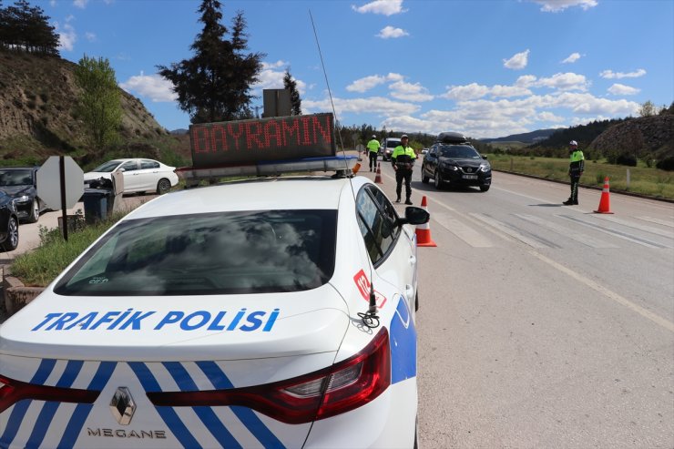 Karabük'te Ramazan Bayramı öncesi trafik denetimi yapıldı