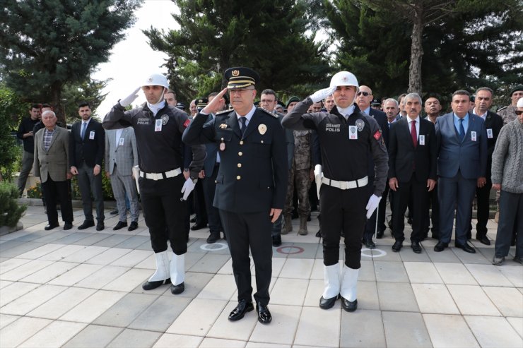 Deprem bölgesinde Türk Polis Teşkilatının kuruluşunun 179. yıl dönümü kutlandı