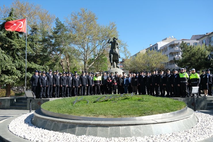 Edirne ve Kırklareli'nde Türk Polis Teşkilatının 179. kuruluş yılı kutlandı