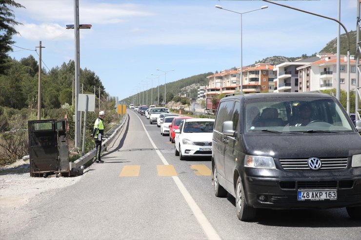 Muğla'daki turizm merkezlerinde bayram yoğunluğu