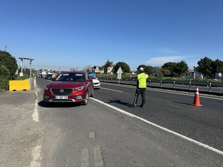 Trakya'da bayram tatili nedeniyle trafik denetimleri artırıldı