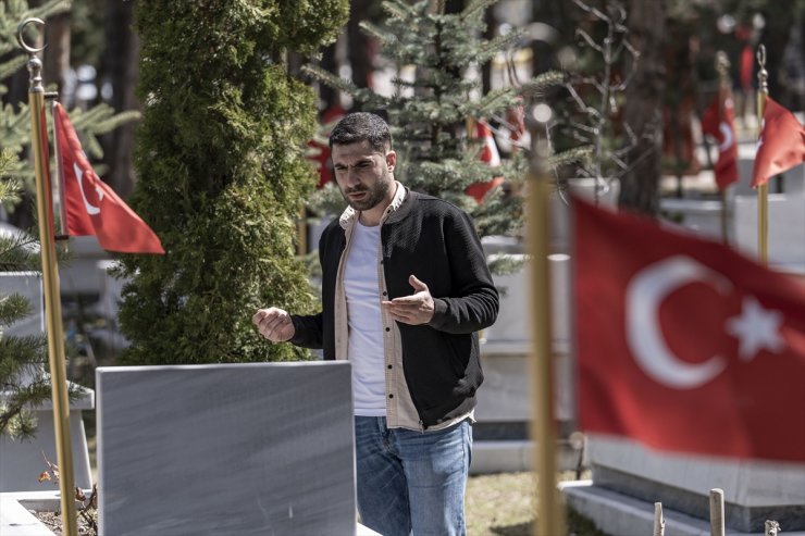 Erzurum ve Ardahan'da Ramazan Bayramı dolayısıyla şehitlikler ziyaret edildi