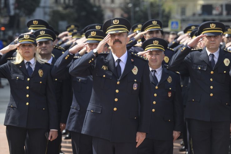 Türk Polis Teşkilatının kuruluşunun 179. yıl dönümü Taksim'de kutlandı