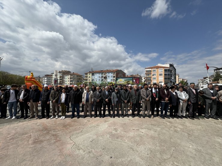 Konya ve Karaman'da "Kudüs ve Gazze için gıyabi cenaze namazı ve bayramlaşma" töreni