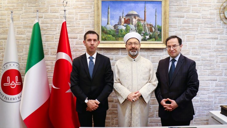 Diyanet İşleri Başkanı Erbaş, İtalya Diyanet İşleri Türk İslam Birliği Genel Kurulu'na katıldı: