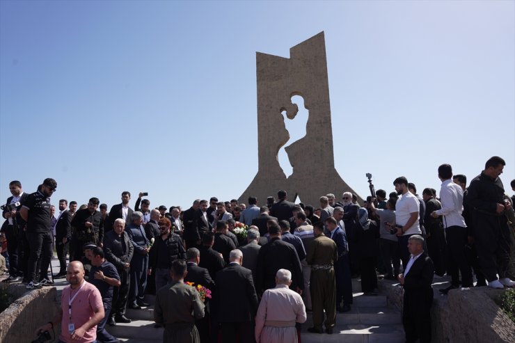 Enfal katliamının 36. yılında Irak'ın Süleymaniye kentinde anma töreni düzenlendi