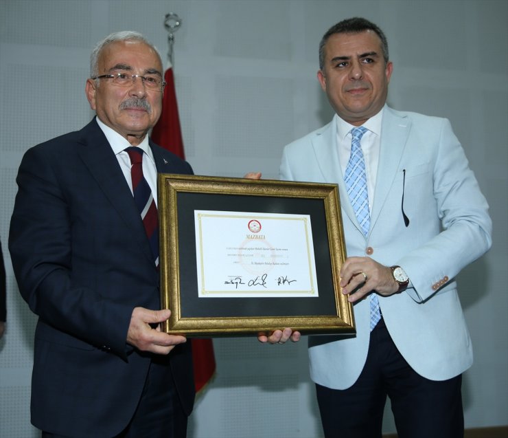 Ordu Büyükşehir Belediye Başkanı Mehmet Hilmi Güler, mazbatasını aldı