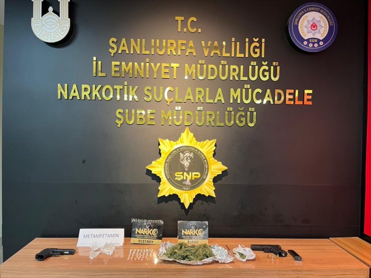 Şanlıurfa'da uyuşturucu operasyonlarında 5 şüpheli yakalandı